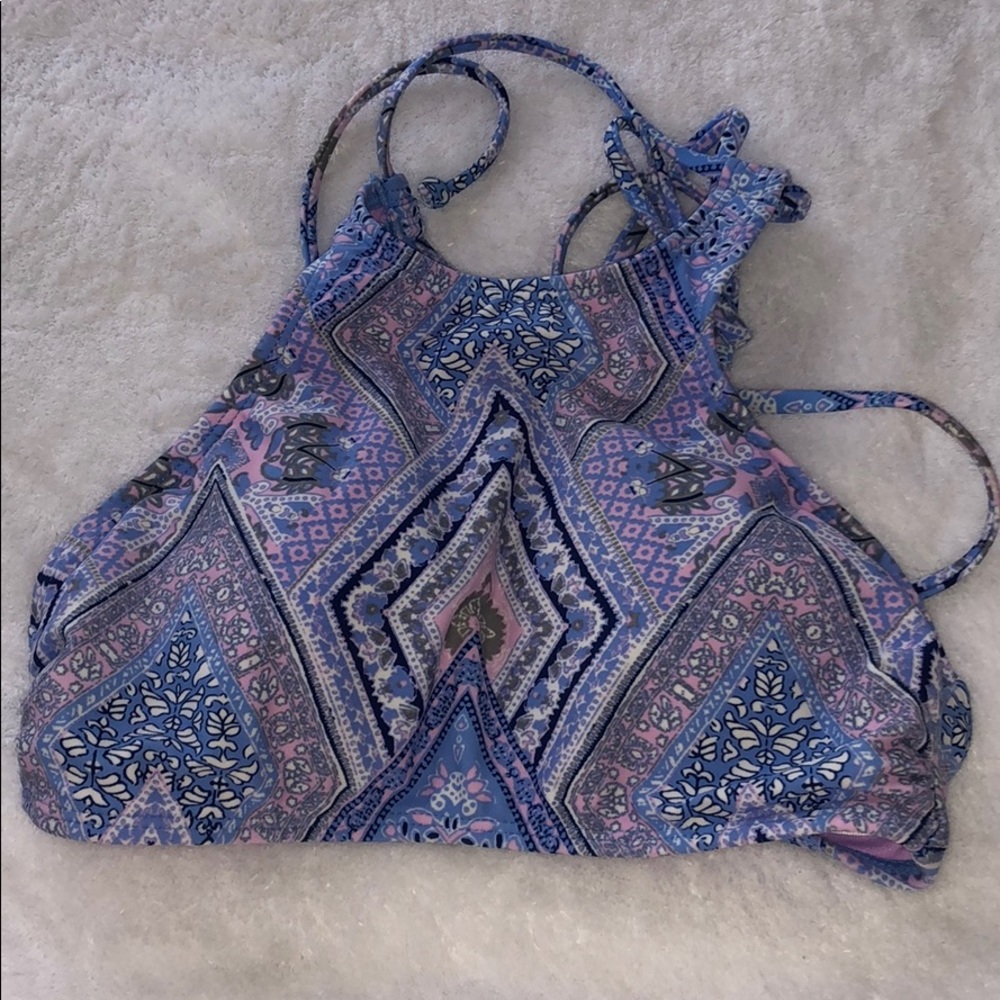 Perfect condition halter tie up bikini top!
